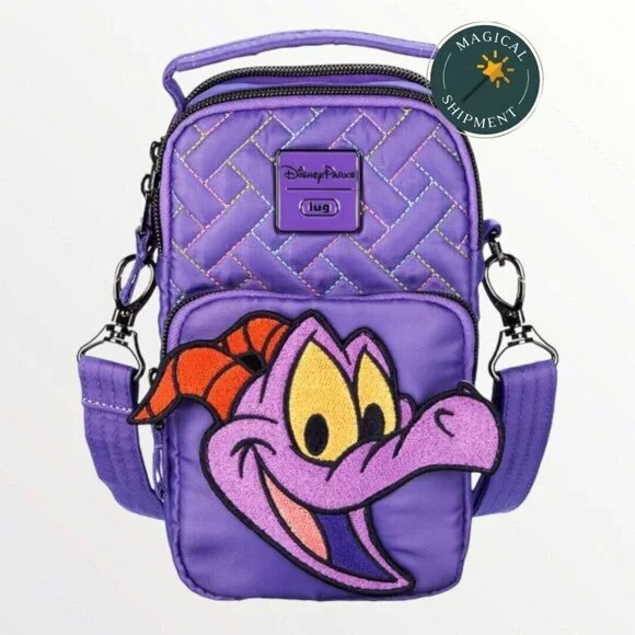 Disney Parks - 2024 Epcot Festival of the Arts Figment Lug Crossbody Bag - Picture 3 of 5